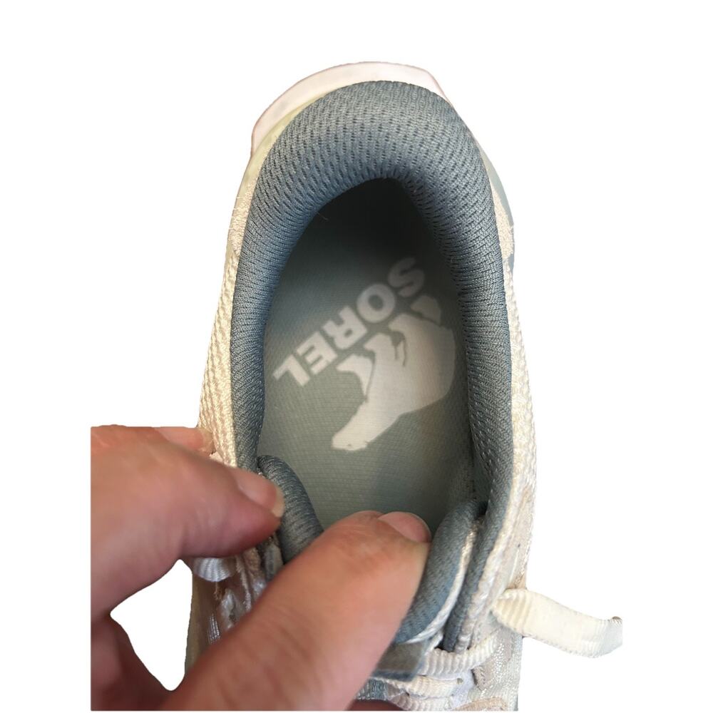 Sorel Women's Kinetic RNEGD Lace Shoes - White, Light Size 5.5 - Picture 7 of 8